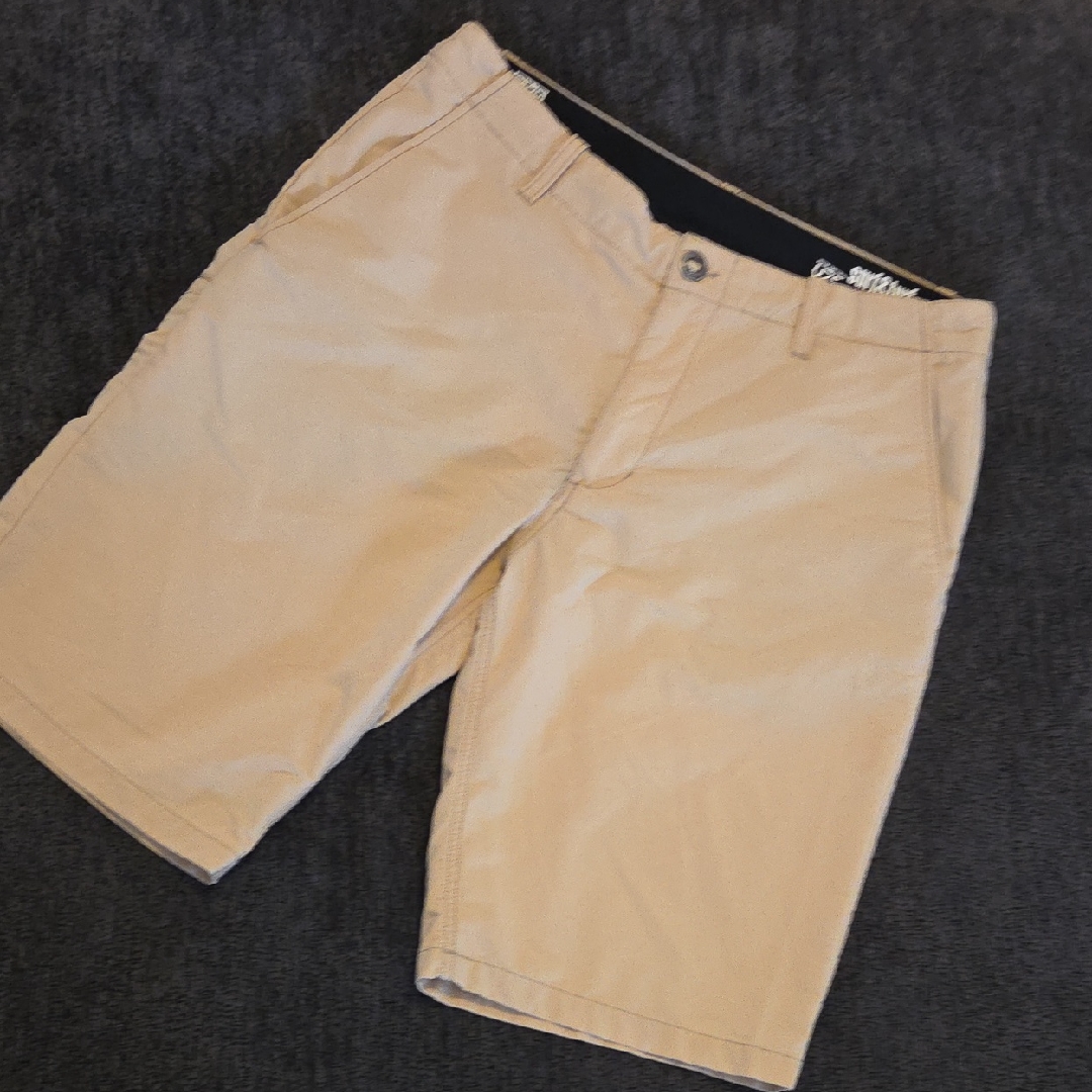 Volcom Surf & Turf Hybrid Men's Tan Flat-Front Shorts Size 32